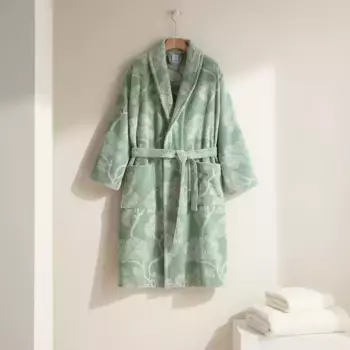 Хлопковый халат 350 гр/м2 Harmony J El Corte Ingls, зеленый