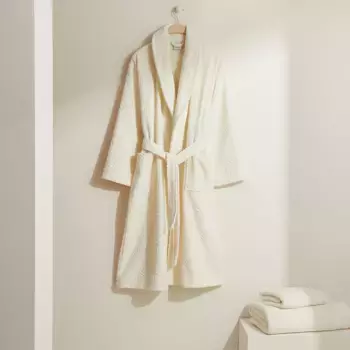 Хлопковый халат 360 гр/м2 Shells El Corte Ingls, сырой