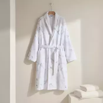 Хлопковый халат 380 гр/м2 Essence El Corte Ingls, бежевый