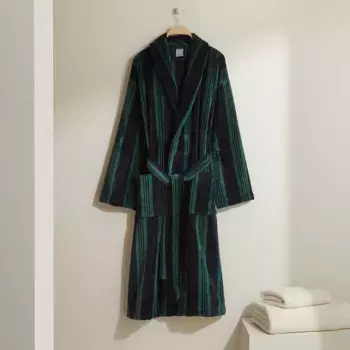 Хлопковый халат 380 гр/м2 Lucas El Corte Ingls, зеленый