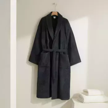 Хлопковый халат 430 гр/м2 Melange El Corte Ingls, серый