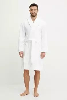 Хлопковый халат Calvin Klein Underwear, белый