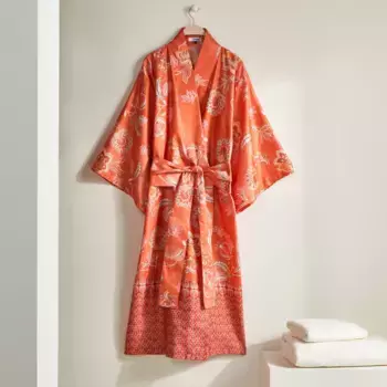 Хлопковый халат-кимоно Chiaia Bassetti, мандарин