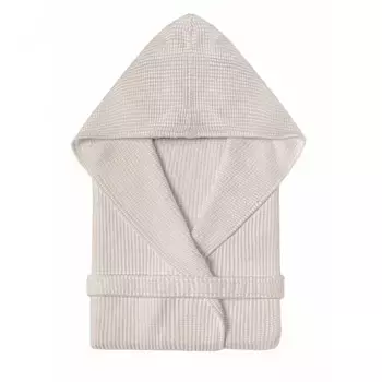 Хлопковый халат Melody Graccioza, бежевый