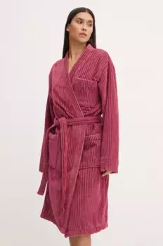 Хлопковый халат OAS, красный