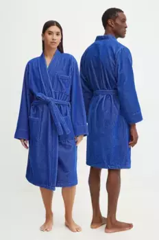 Хлопковый халат OAS, синий