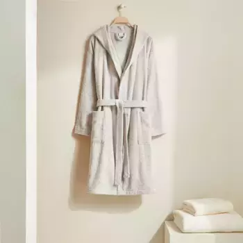 Хлопковый халат унисекс 380 г/м2 Цвета El Corte Ingls, серый
