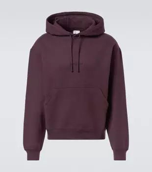 Хлопковый худи Saint Laurent, Prune