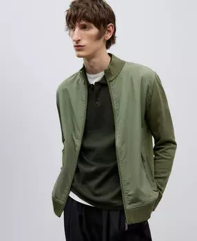 Хлопковый кардиган Adolfo Dominguez, хаки