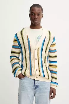 Хлопковый кардиган CADAQUES Desigual, бежевый