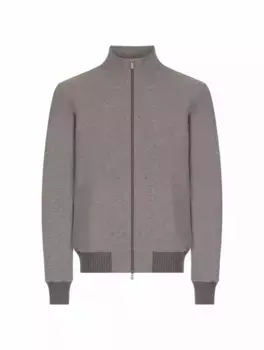 Хлопковый кардиган Capobianco, серый