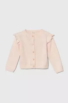 Хлопковый кардиган для малышей Zippy, роза