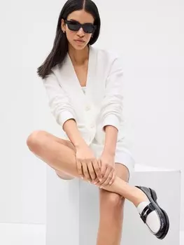 Хлопковый кардиган Gap, белый