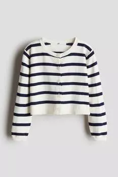 Хлопковый кардиган H&M, мультиколор