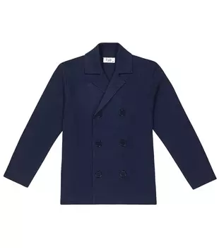 Хлопковый кардиган Il Gufo, синий