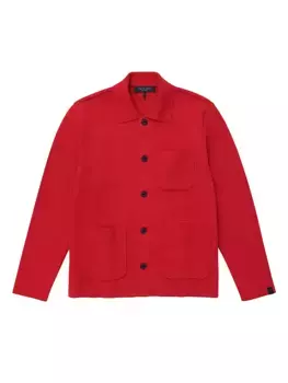 Хлопковый кардиган Jayden Chore Rag & Bone, красный