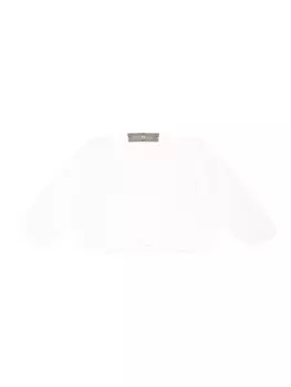 Хлопковый кардиган Little Bear, белый