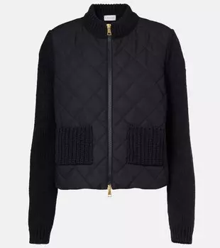 Хлопковый кардиган Moncler, 999 - Black