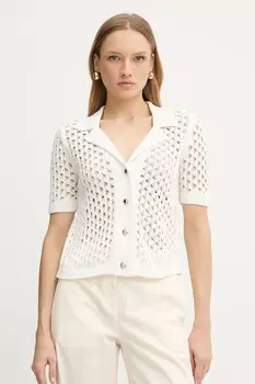 Хлопковый кардиган Morgan, бежевый