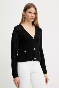 Хлопковый кардиган Morgan, черный