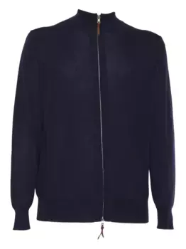 Хлопковый кардиган на молнии Ballantyne, синий