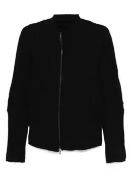 Хлопковый кардиган на молнии Leon Emanuel Blanck, черный