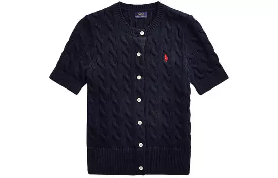 Хлопковый кардиган Polo Ralph Lauren, синий