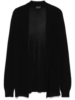 Хлопковый кардиган Roberto Collina, черный