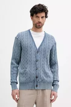 Хлопковый кардиган Tommy Hilfiger, синий