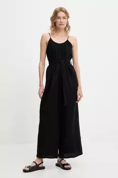 Хлопковый комбинезон Answear.Lab, черный