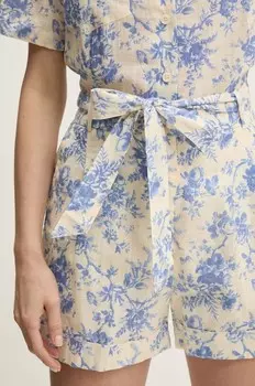 Хлопковый комбинезон Answear Lab, синий