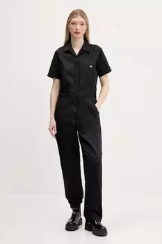 Хлопковый комбинезон Dickies, черный
