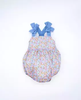 Хлопковый комбинезон для девочек с принтом Fina Ejerique, многоцветный