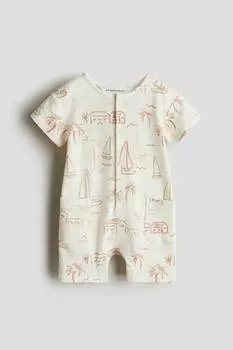 Хлопковый комбинезон H&M, мультиколор