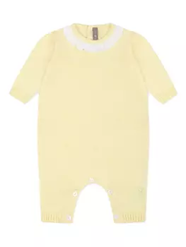 Хлопковый комбинезон Little Bear, желтый