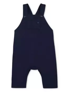 Хлопковый комбинезон Petit Bateau, синий