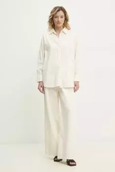 Хлопковый комплект Answear.Lab, бежевый