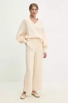 Хлопковый комплект Answear.Lab, бежевый