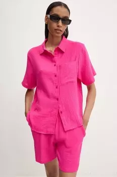 Хлопковый комплект Answear Lab, розовый