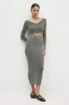 Хлопковый комплект Answear Lab, зеленый