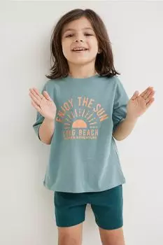 Хлопковый комплект из 4 предметов H&amp;M