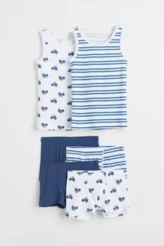 Хлопковый комплект из 6 предметов H&amp;M