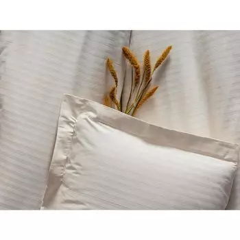 Хлопковый Комплект постельного белья Elegante Stripe Ecru