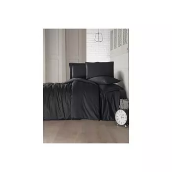 Хлопковый Комплект постельного белья Soft Black