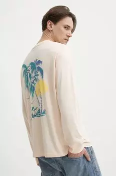 Хлопковый лонгслив Levi's, роза