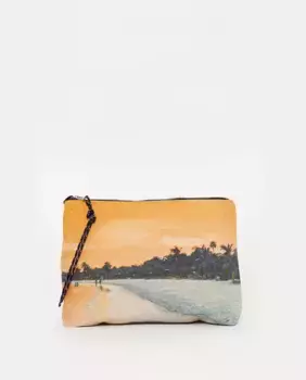 Хлопковый мешочек Varadero с разноцветным принтом и молнией Zubi, мультиколор