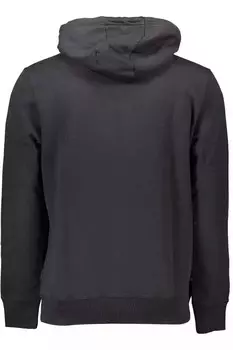 Хлопковый мужской свитер Napapijri, черный