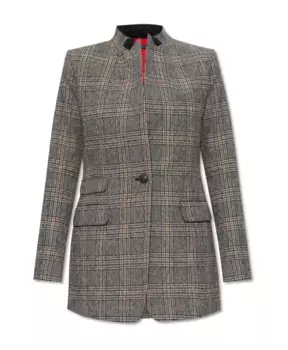 Хлопковый пиджак Rag & Bone, коричневый