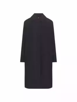 Хлопковый плащ Closed, тёмно-синий