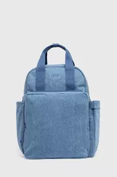 Хлопковый рюкзак Levi's, синий